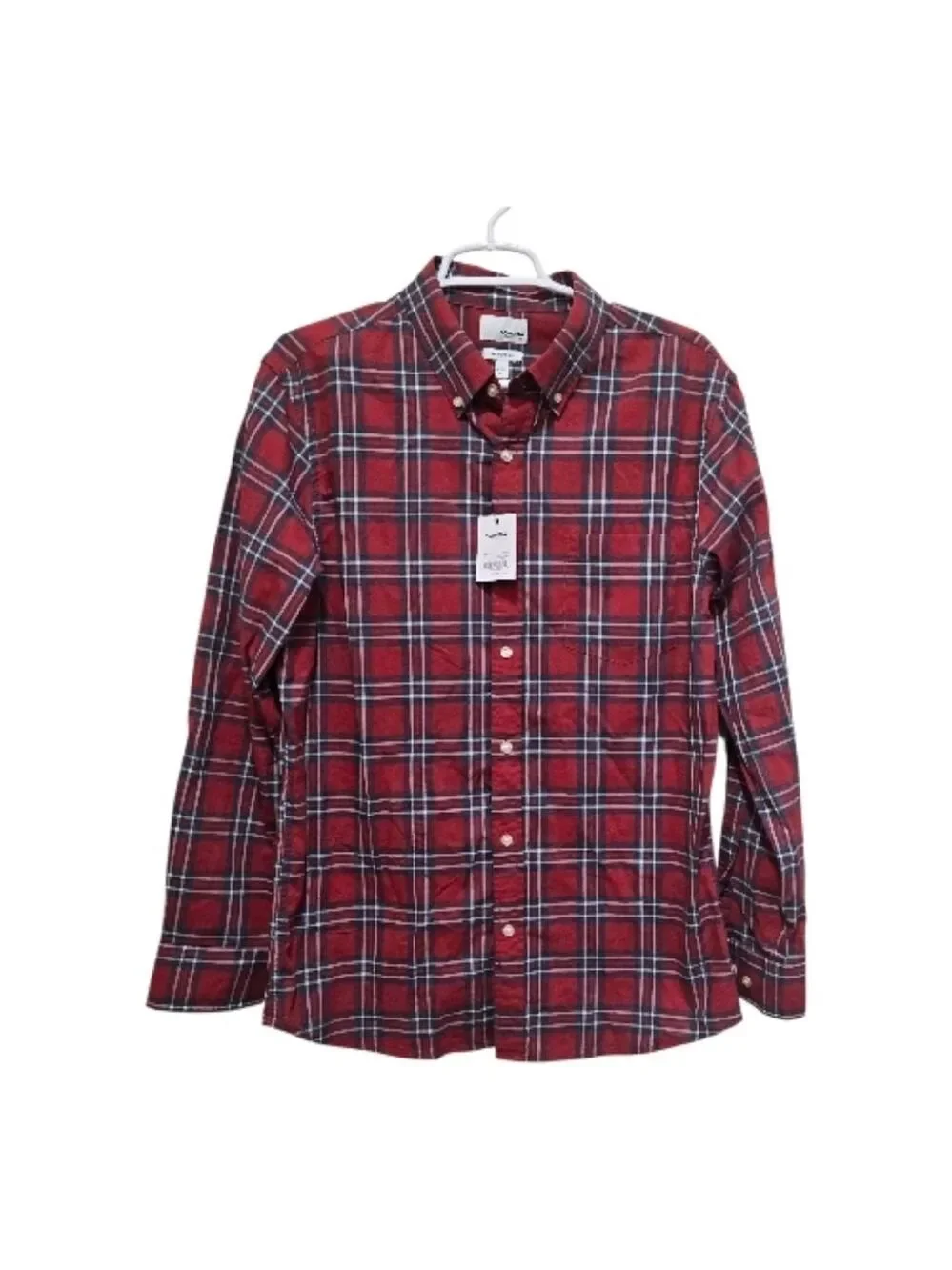 Sonoma Goods For Life Modern Fit Plaid Button Down Shirt NWT Men's Medium